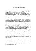 Eseja 'Pārspriedums. "Pats galvenais spēks ir vārds." Jānis Peters', 1.