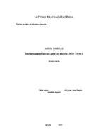 Referāts 'Iekšlietu ministrijas un policijas iekārta (1918. – 1940.)', 1.