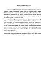 Eseja 'Meine Zukunftspläne', 1.