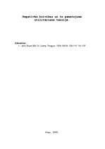 Eseja 'Negatīvās brīvības un to pamatojums utilitārisma teorijā', 1.