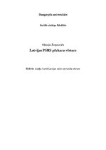 Referāts 'Latvijas PSR pēckara vēsture', 1.