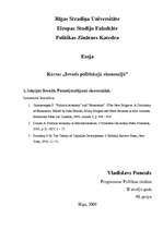 Konspekts 'Pamatjautājumi ekonomikā', 1.