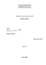 Prakses atskaite 'Prakse valsts pārvaldes iestādē', 1.