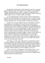 Eseja 'Vai viegli būt jaunam?', 1.