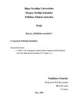 Eseja 'Politiskā līdzdalība', 1.