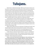 Konspekts 'Angļu valodas teksta tulkojums latviešu valodā', 1.