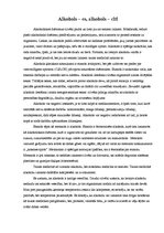 Eseja 'Alkohols - es, alkohols - citi', 1.