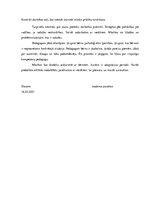 Prakses atskaite 'Pedagoģiskā prakse I', 18.