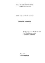 Referāts 'Mīlestības psiholoģija', 1.