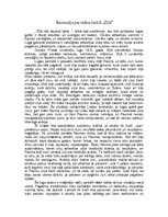 Eseja 'Recenzija par teātra izrādi "Zilā"', 1.