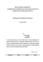Referāts 'Datizrace un zināšanu atklāšana', 1.