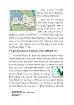 Referāts 'Climate in British Isles in Comparison to Latvian Climate', 4.