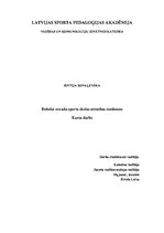 Referāts 'Dobeles novada sporta skolas attīstības tendences', 1.
