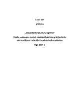 Eseja 'Ceļvedis starpkultūru izglītībā', 3.