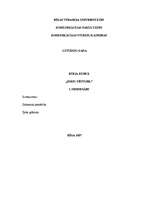 Eseja 'Seminārs kursā "Ideju vēsture"', 1.