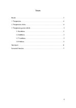 Referāts 'Temperatūra', 2.