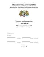 Konspekts 'Lēmumu analīzes metodes', 1.