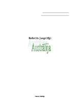 Referāts 'Austrālija', 1.