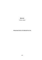 Referāts 'Publiskā runa un prezentācija', 1.