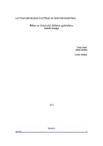 Referāts 'Bērzs un tā kaimiņi dažādos gadalaikos', 1.