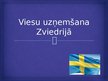 Prezentācija 'Viesu uzņemšana Zviedrijā', 1.