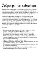 Konspekts 'Polijas dalīšana jeb Žečpospolitas sabrukums', 3.