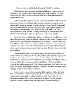 Eseja 'Manas pārdomas pēc Harija Gulbja darba "Cīrulīši" iepazīšanas', 1.