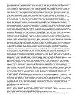 Eseja 'The Environment and Big Business', 1.