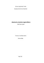 Referāts 'Absolventu banketa organizēšana', 1.