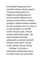 Referāts 'Sintakse', 8.