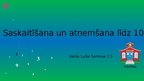 Prezentācija 'Saskaitīšana un atņemšana līdz desmit', 1.