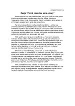 Eseja 'Pirmā pasaules kara cēloņi', 1.