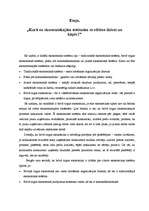 Eseja 'Kurā no ekonomiskajām sistēmām es vēlētos dzīvot un kāpēc?', 1.