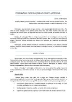 Konspekts 'Personības psiholoģiskais profils fitnesā', 1.