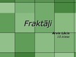 Prezentācija 'Fraktāļi dabā un mākslā', 1.