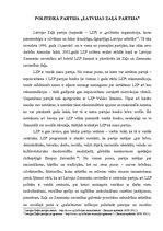 Eseja 'Politiskā partija "Latvijas zaļā partija"', 1.