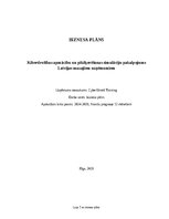 Biznesa plāns 'Kiberdrošības apmācību un pikšķerēšanas simulāciju pakalpojums Latvijas mazajiem', 1.