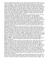 Eseja 'The Industrialization of Mexico: 1821-Present', 1.