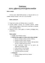 Referāts 'Skārletas domu gājiena psiholoģiskā analīze', 1.