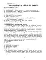 Konspekts 'Transporta līdzekļu veida izvēle loģistikā', 1.