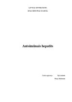 Referāts 'Autoimūns hepatīts', 1.