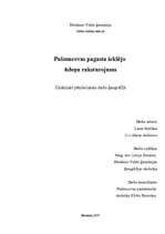 Referāts 'Pušmucovas pagasta iekšējo ūdeņu raksturojums', 1.