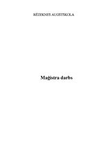 Diplomdarbs 'Mūzikas nodarbību ietekme pusaudžu kreativitātes attīstīšanā', 1.