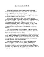 Eseja 'Demokrātija Lielbritānijā', 1.