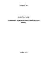 Diplomdarbs 'Darba līguma izbeigšana pēc darbinieka iniciatīvas', 2.