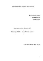 Referāts 'Baumaņu Kārlis - latvju himnas autors', 1.