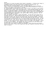 Eseja 'The Philosophy of Change', 1.