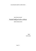 Referāts 'Senās Indijas kulta celtnes', 1.