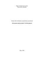 Paraugs 'Dzīvojamās mājas projekts piecu cilvēku ģimenei', 1.