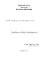 Referāts 'Zādzības no dzīvokļiem', 1.